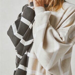 Free People Uptown Striped Pullover